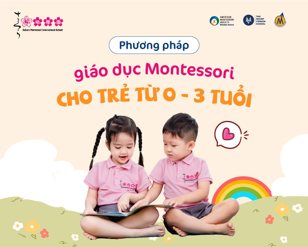 Phương pháp Montessori cho trẻ 0-3 tuổi