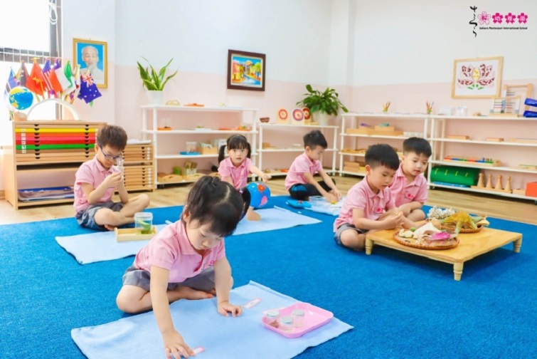 Sử dụng giáo cụ Montessori cho quá trình dạy và học
