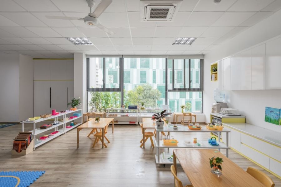Phòng học Montessori 