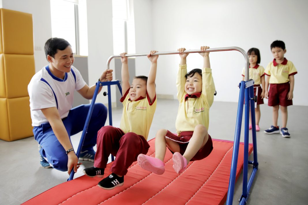 Những giờ học thể chất JAPCA luôn kết nối trẻ với các bài tập vận động đầy thú vị và bất ngờ.