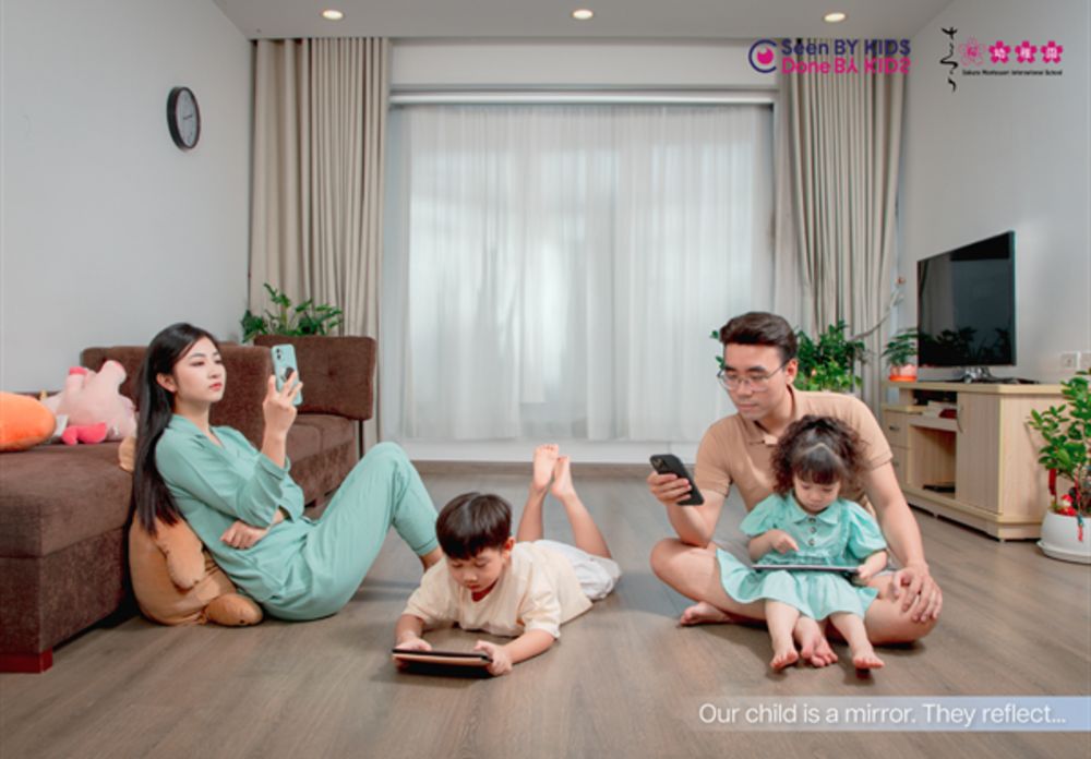 Hãy dạy con thói quen sử dụng thiết bị công nghệ lành mạnh