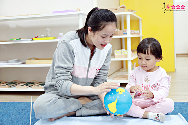 Khám phá lĩnh vực Địa lý theo cách của học sinh Montessori 2