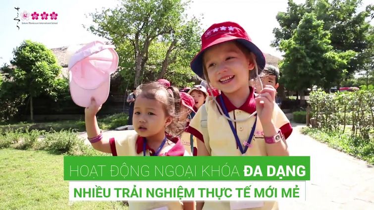 Hoạt động thể chất cho trẻ tại trường mầm non Sakura Schools