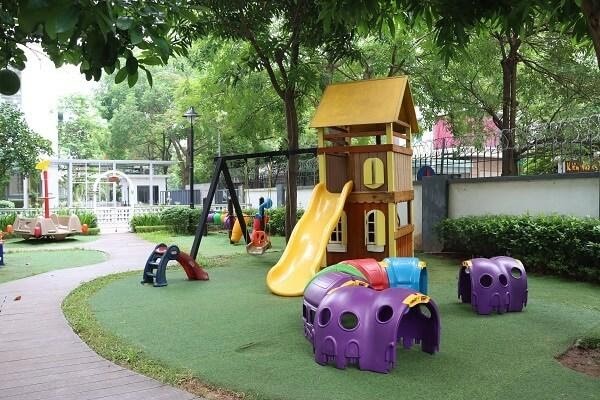 cơ sở vật chất ngoài trời tại sakura