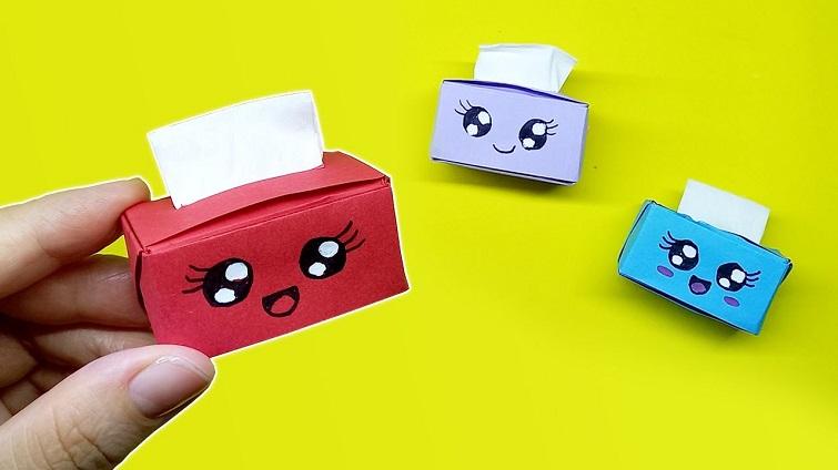 Làm hộp khăn giấy