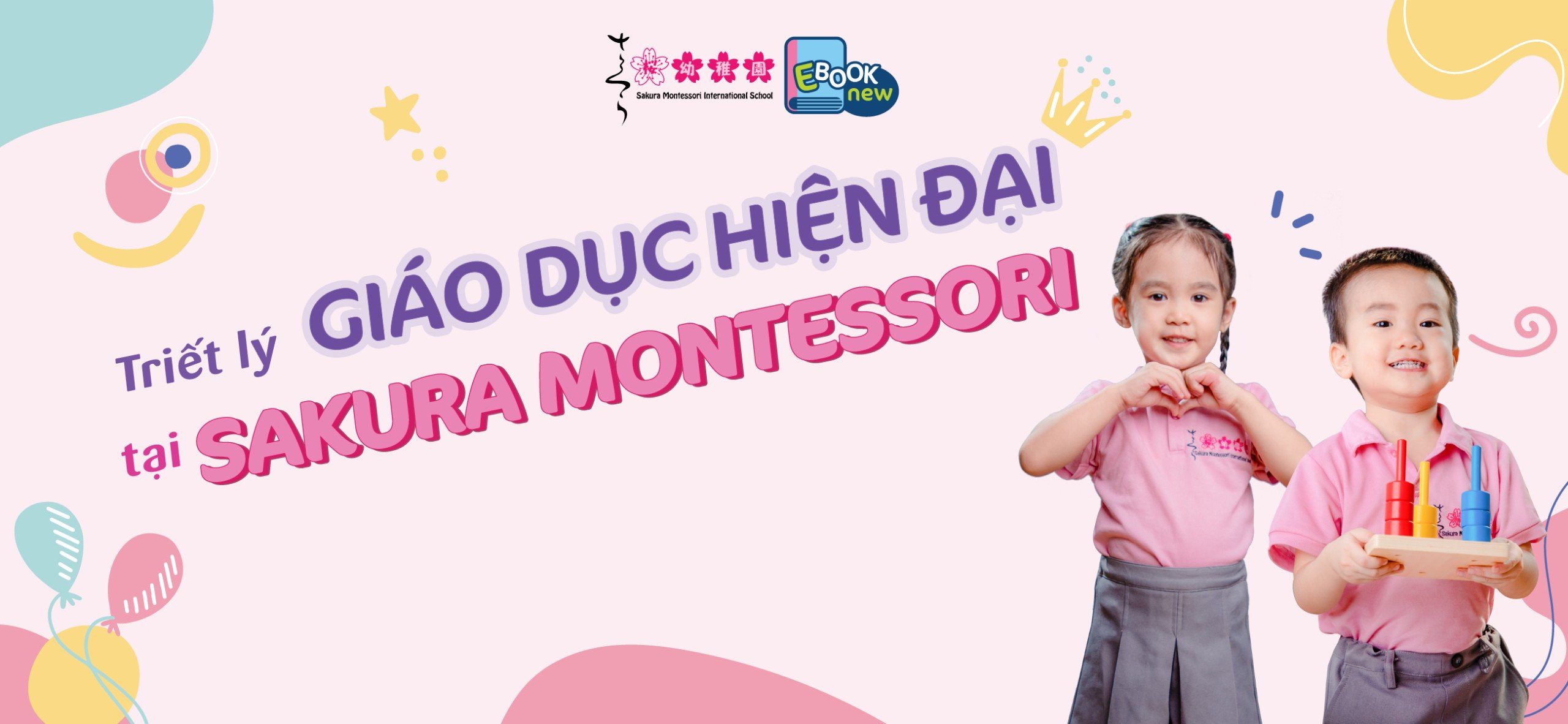 Triết lý giáo dục lấy trẻ làm trung tâm tại Sakura Schools