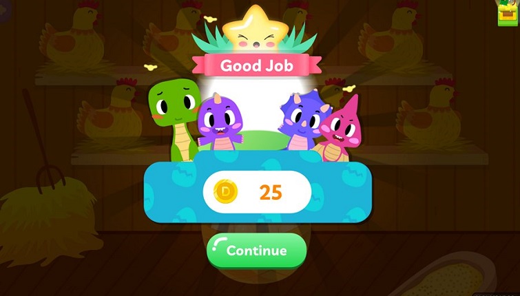 Dino giúp con vừa chơi vừa học tiếng Anh