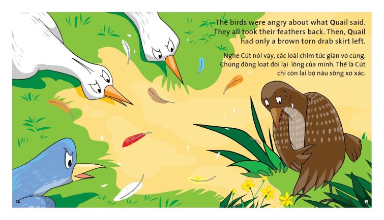 The borrowed feathers