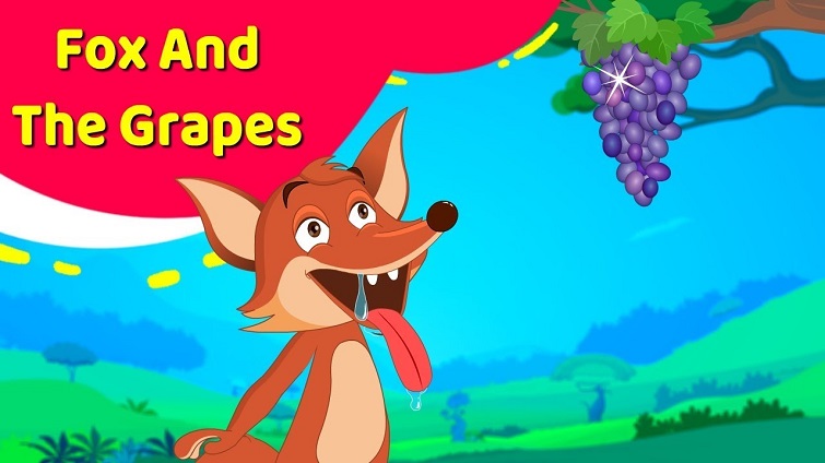 The fox and the grapes 
