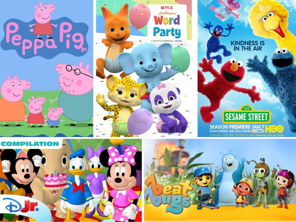 Những bộ phim với lời thoại đơn giản, chậm giúp trẻ làm quen với Tiếng Anh (Ảnh: Sưu tầm internet)