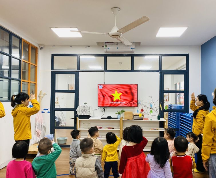 trường mầm non mỗ lao