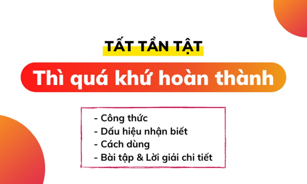 quá khứ hoàn thành