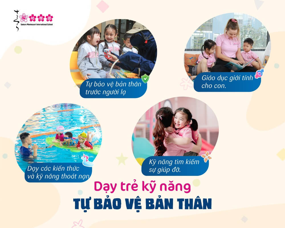 Dạy trẻ Kỹ năng tự bảo vệ bản thân