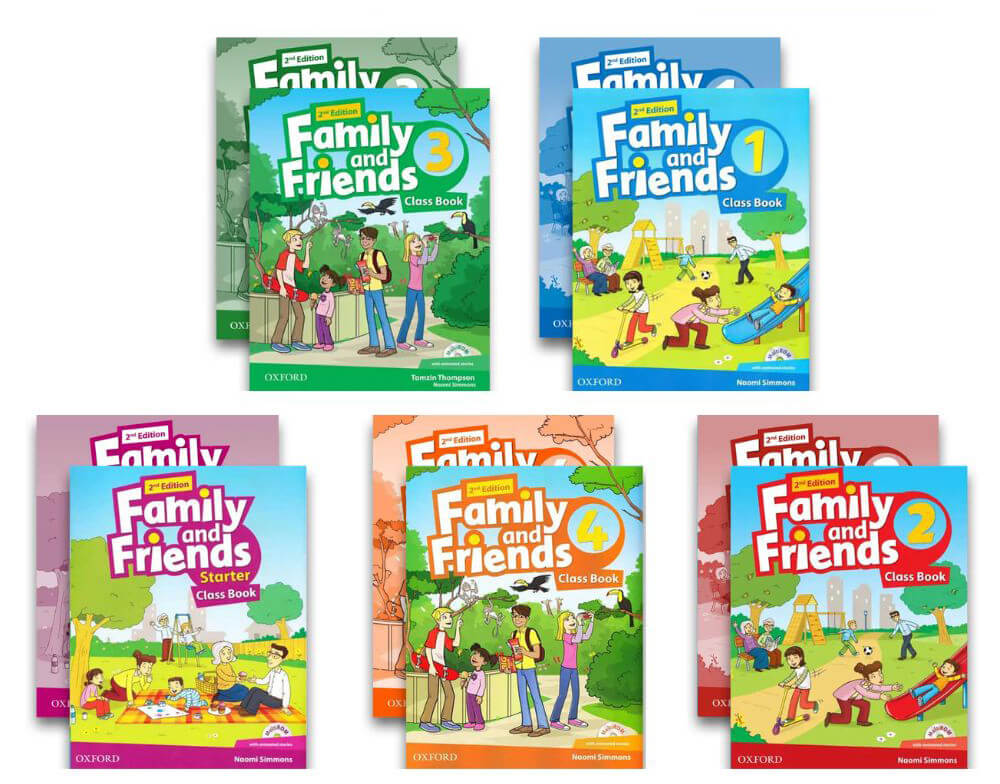 Giáo trình tiếng Anh cho trẻ 3 tuổi Family and Friends