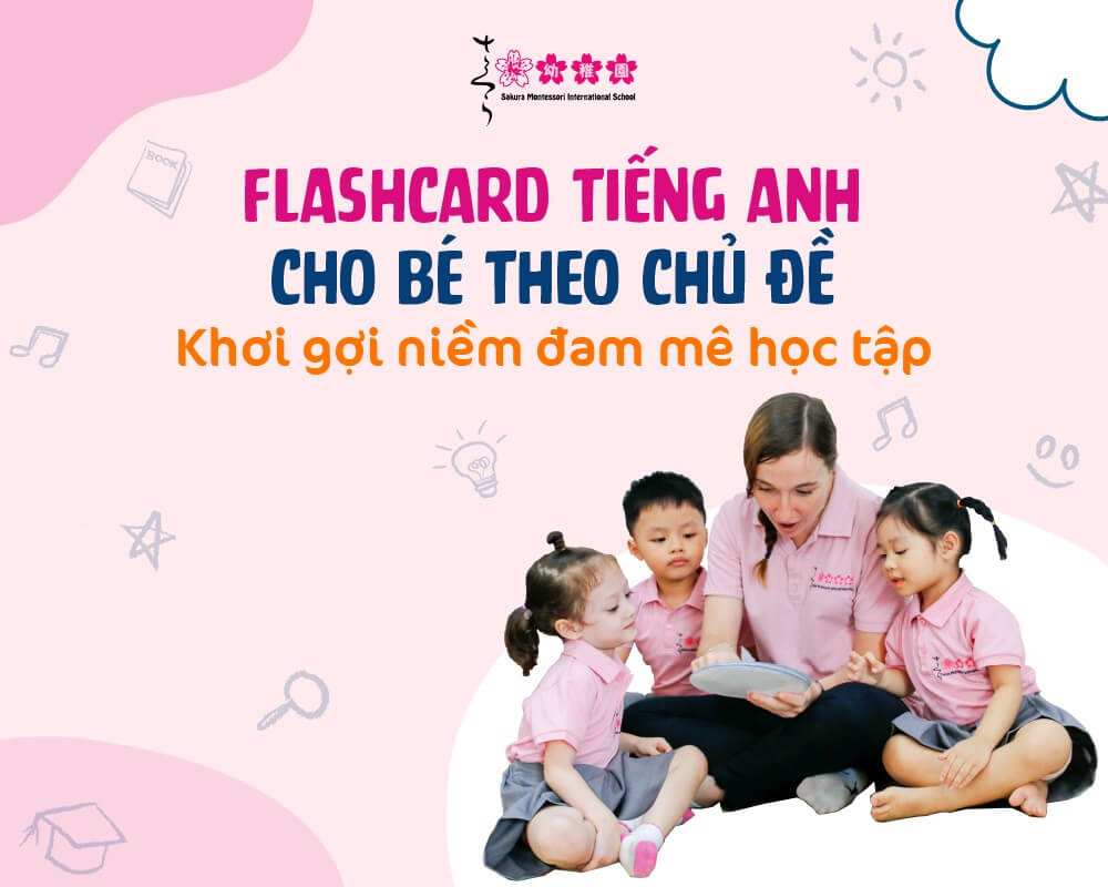 Flashcard tiếng Anh cho bé