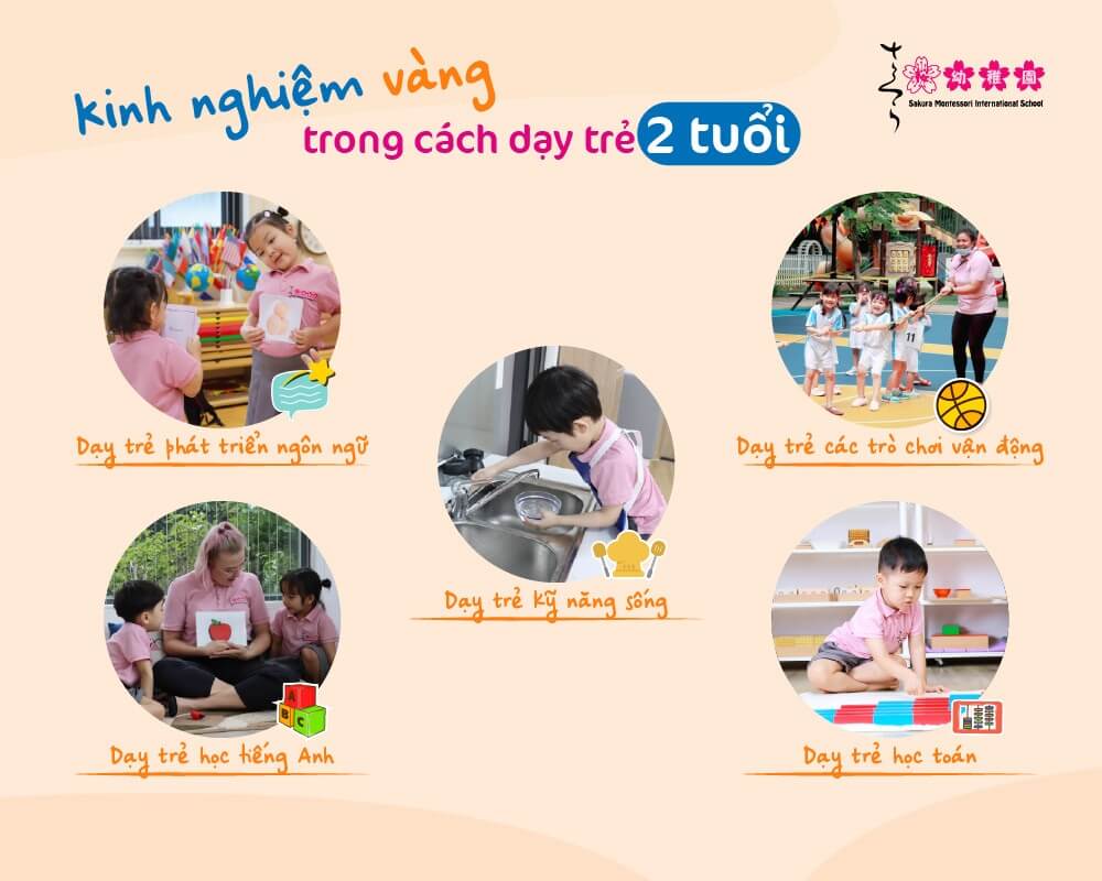 cách dạy trẻ 2 tuổi