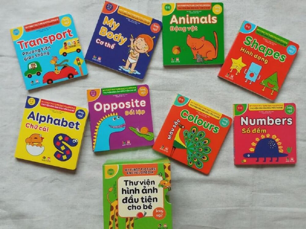 sách học tiếng anh cho bé 3 tuổi