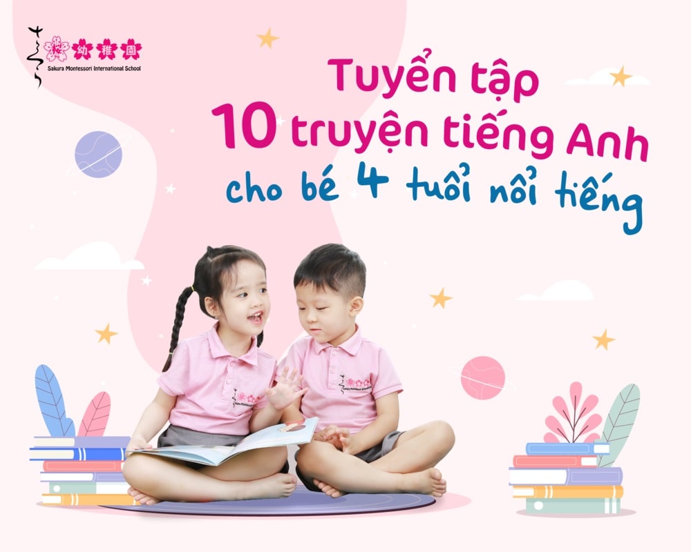truyện tiếng anh cho bé 4 tuổi
