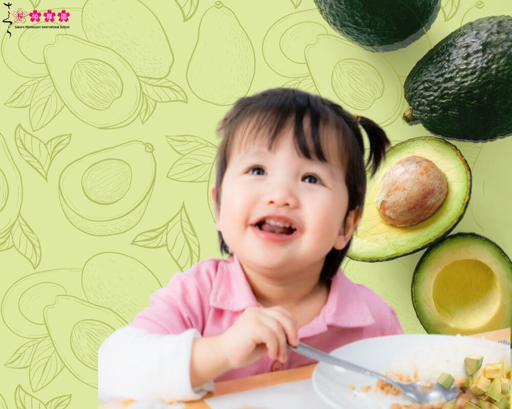 món ăn dặm từ bơ cho bé 6 tháng