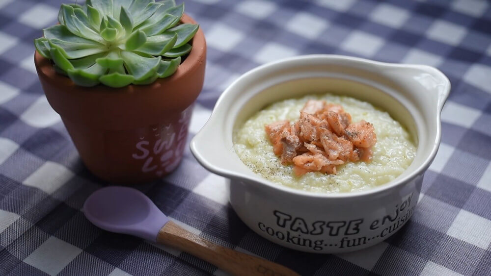 thực đơn ăn dặm cho bé 8 tháng