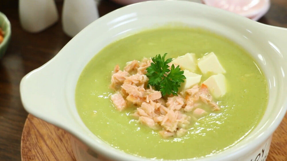 Kết hợp cá hồi, măng tây