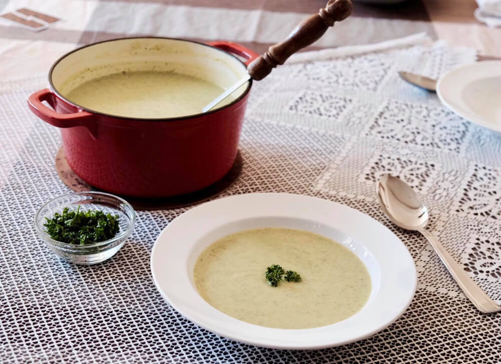 Súp khoai tây, thịt bò