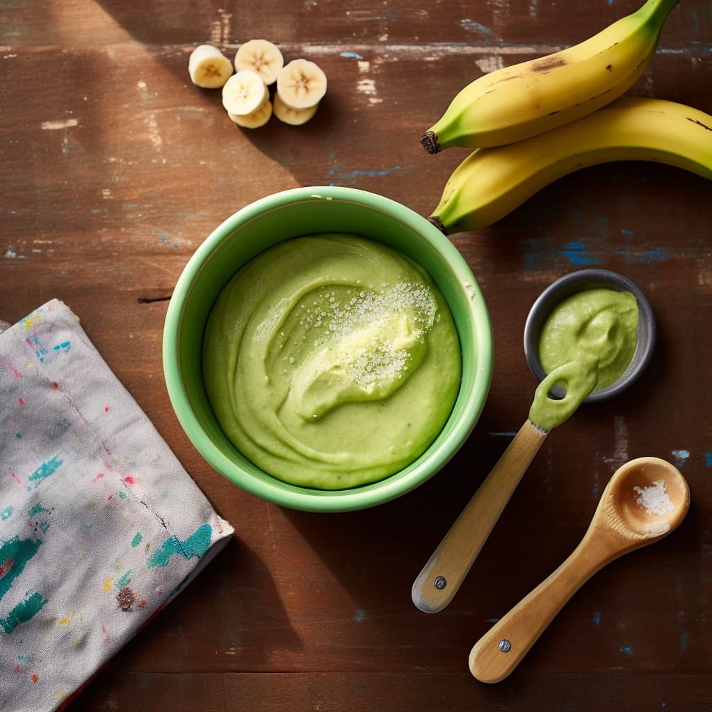 món ăn dặm từ bơ cho bé 6 tháng