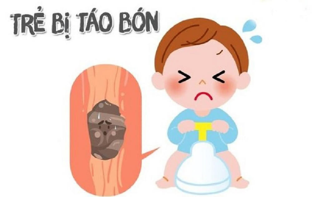 Bé ăn dặm kiểu Nhật bị táo bón