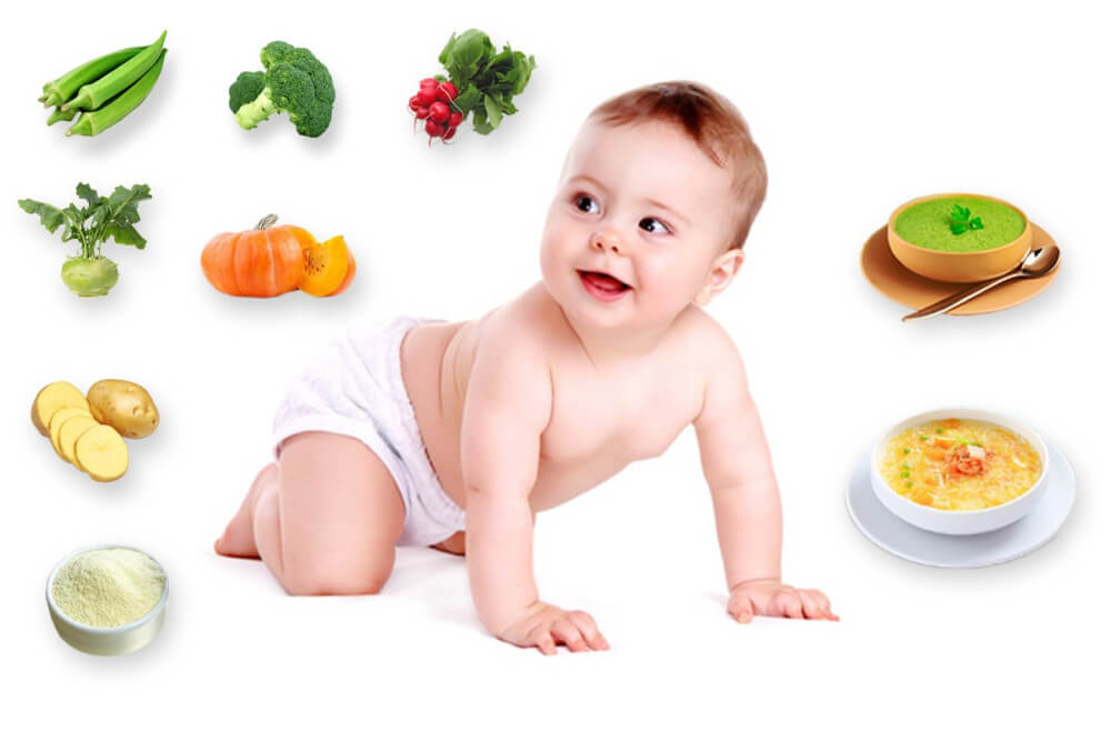 Chế độ ăn dặm cho bé sinh non