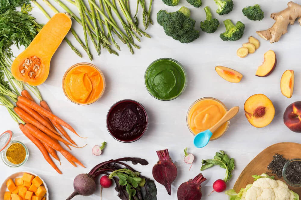 Xây dựng thực đơn ăn dặm kết hợp cho trẻ đầy đủ dinh dưỡng, đa dạng thực phẩm