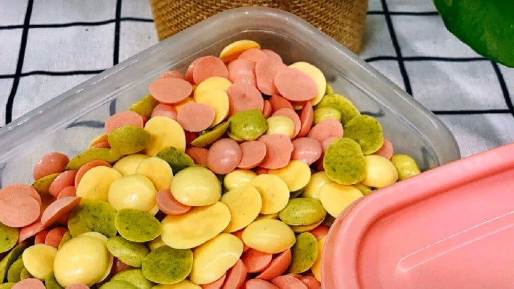 làm bánh ăn dặm cho bé dưới 1 tuổi