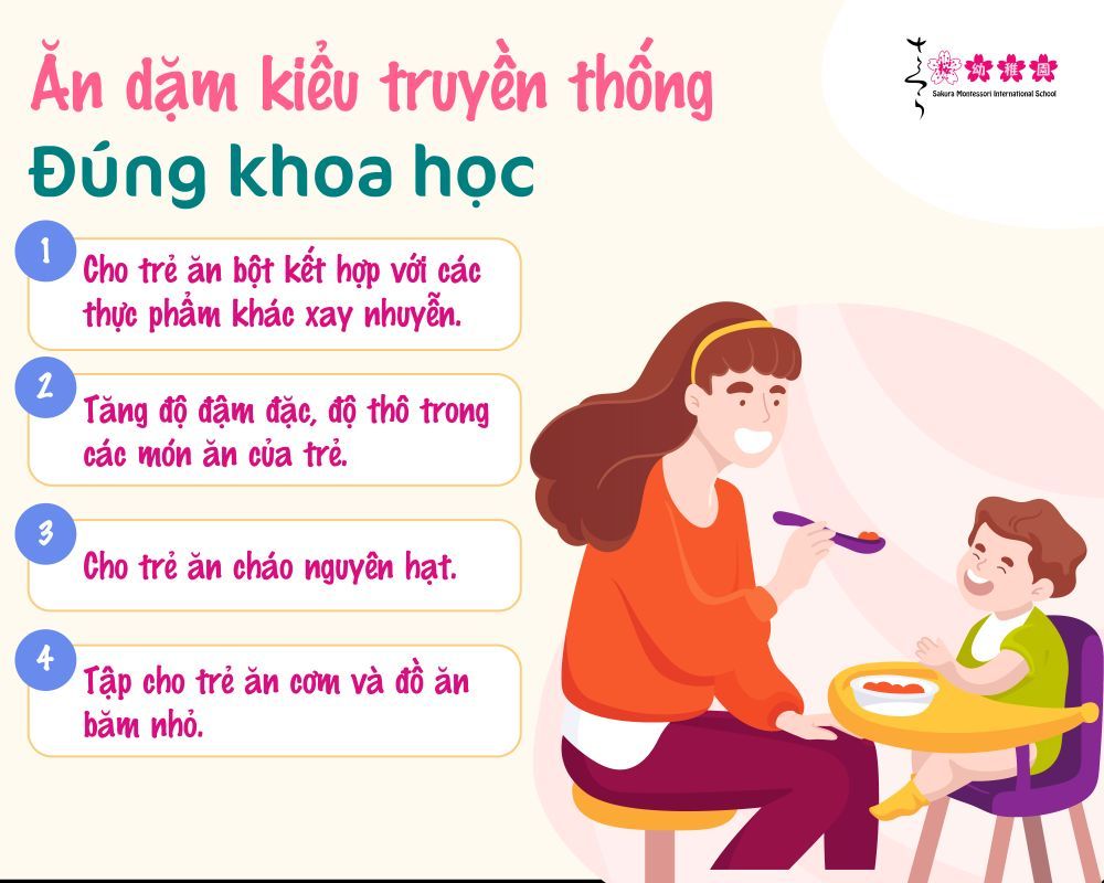 ăn dặm truyền thống