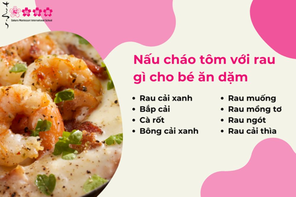 Những loại rau kết hợp với tôm đem lại nhiều dưỡng chất