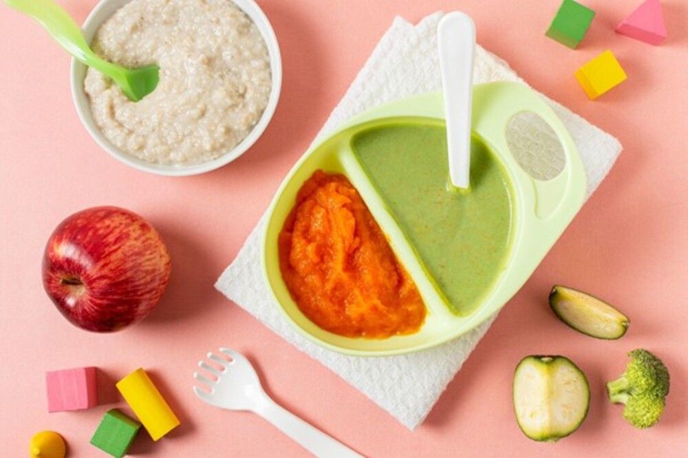 thực đơn cho bé bắt đầu ăn dặm