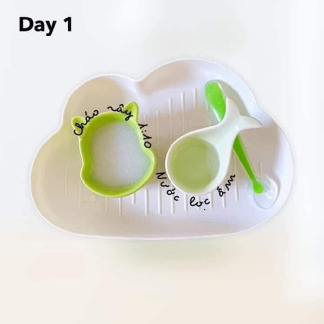 bé 6 tháng tuổi ăn dặm mấy bữa 1 ngày