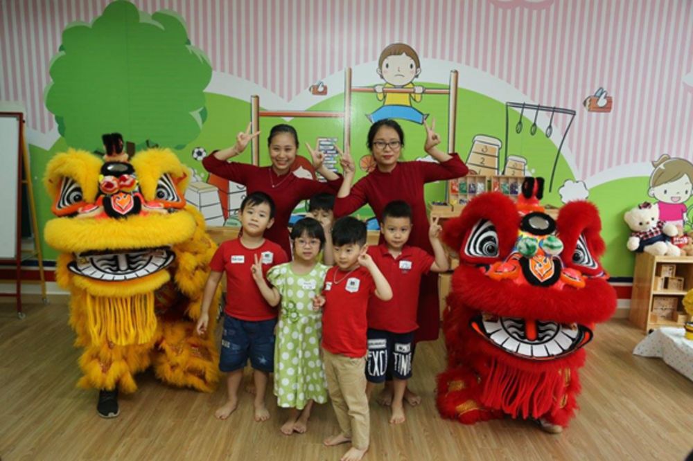 Trường mầm non Vinschool Royal City có hệ thống cơ sở vật chất với trang thiết bị hiện đại