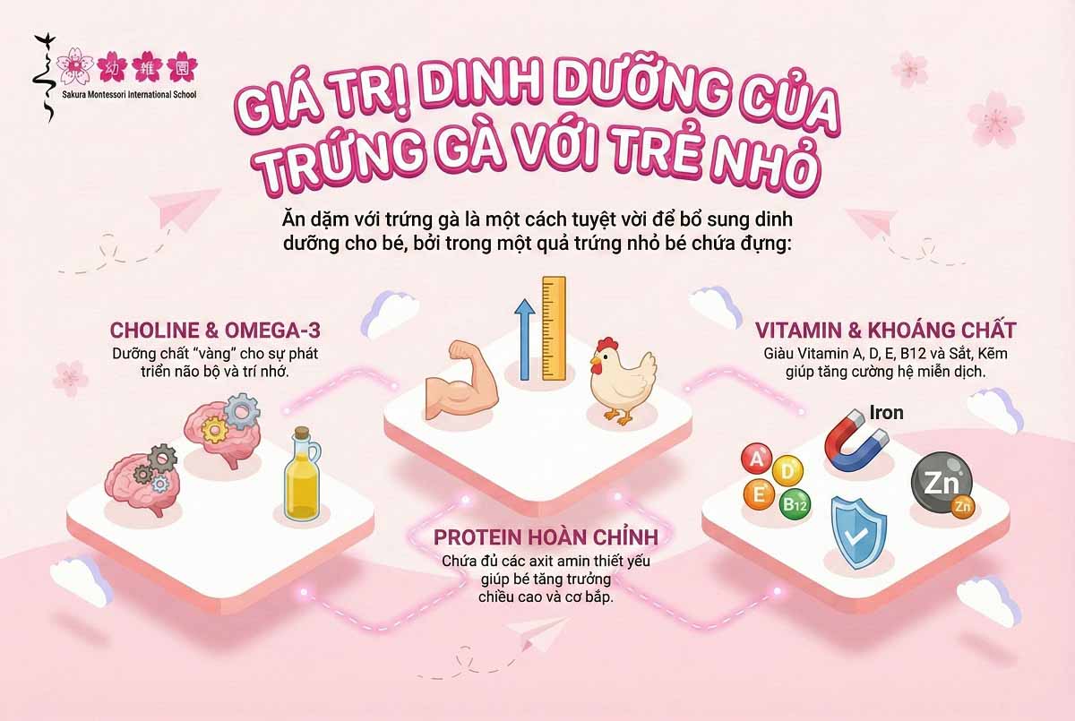 Trứng gà mang lại rất nhiều giá trị dinh dưỡng