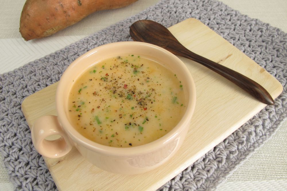 món ăn dặm từ khoai lang cho bé 6 tháng