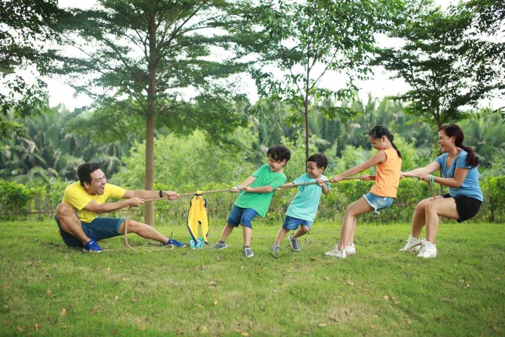 Kéo co - Trò chơi ngoài trời rèn luyện sức khỏe cho cả gia đình