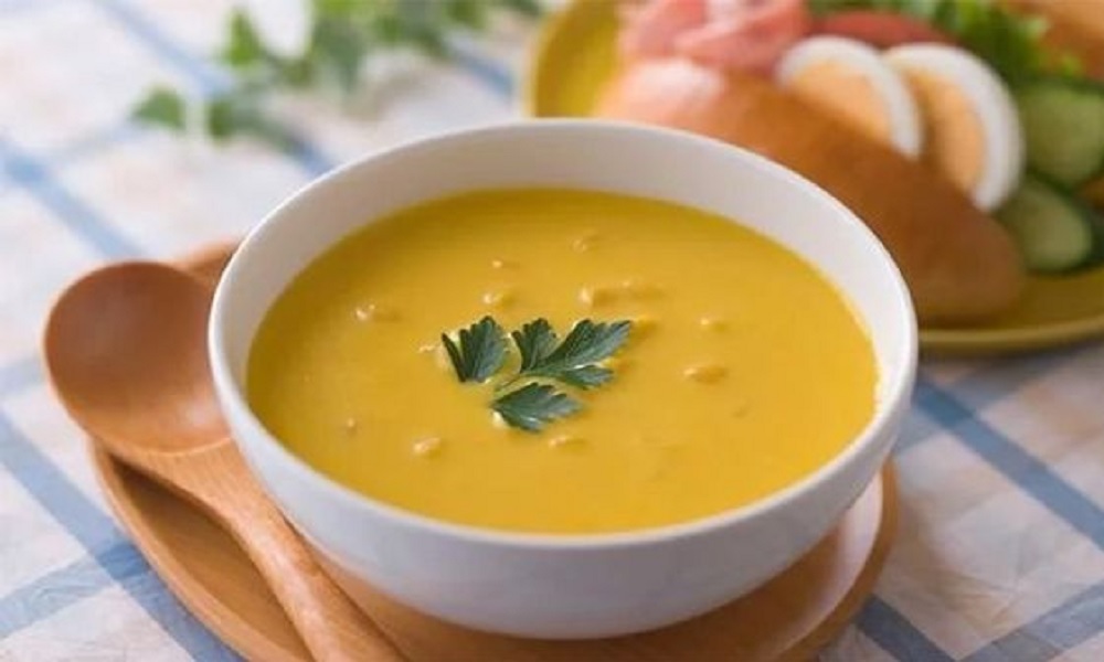 Cháo yến mạch bí đỏ cho bé ăn dặm