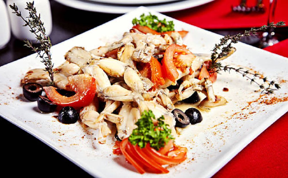 Một số lưu ý khi cho trẻ ăn dặm với món ếch xào