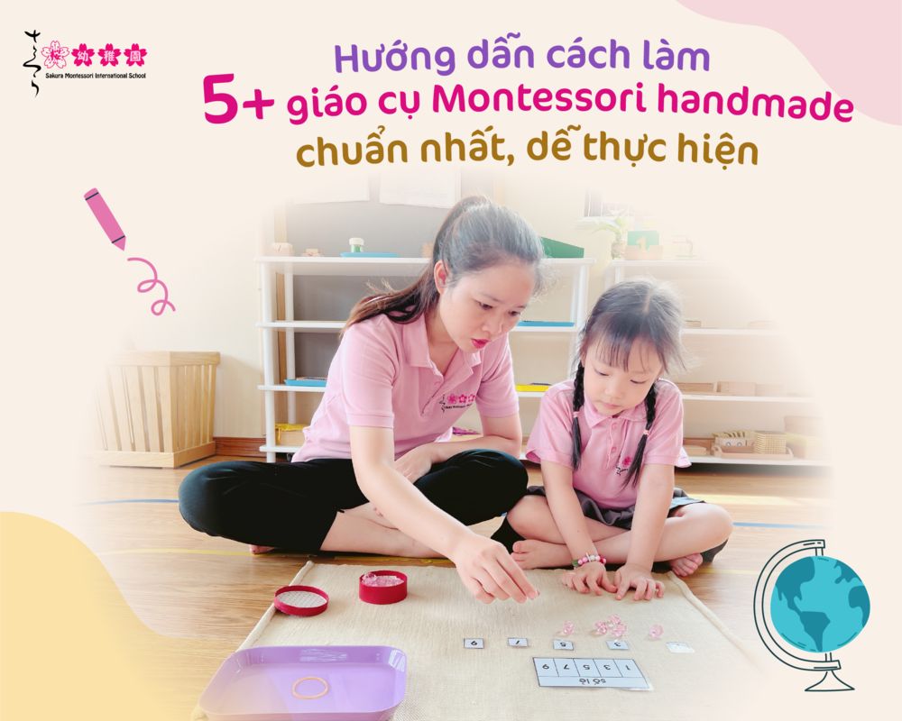 giáo cụ montessori handmade