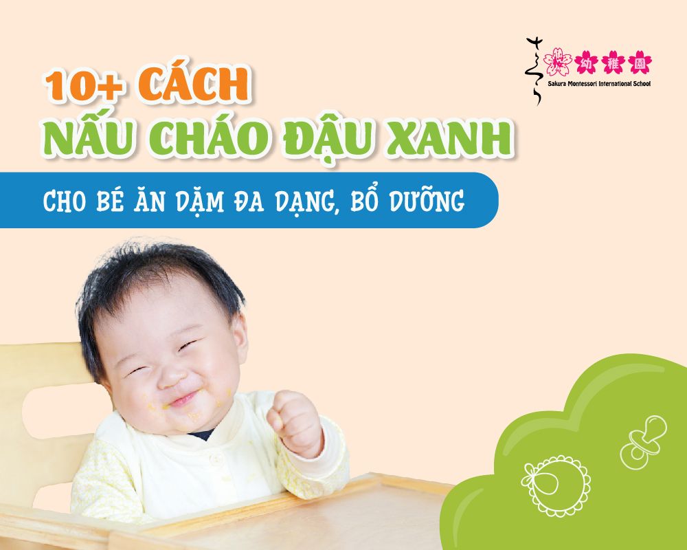 10+ cách nấu cháo đậu xanh cho bé ăn dặm đa dạng, bổ dưỡng