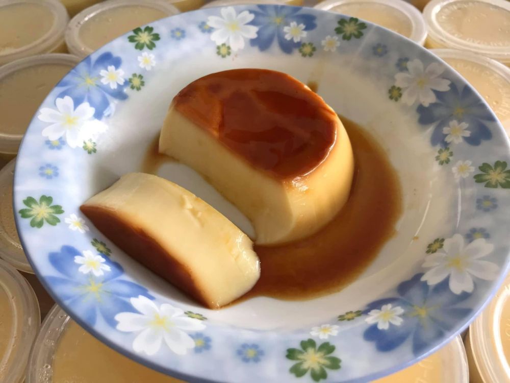Bánh Flan - bữa phụ ăn dặm cho bé được nhiều phụ huynh thực hiện