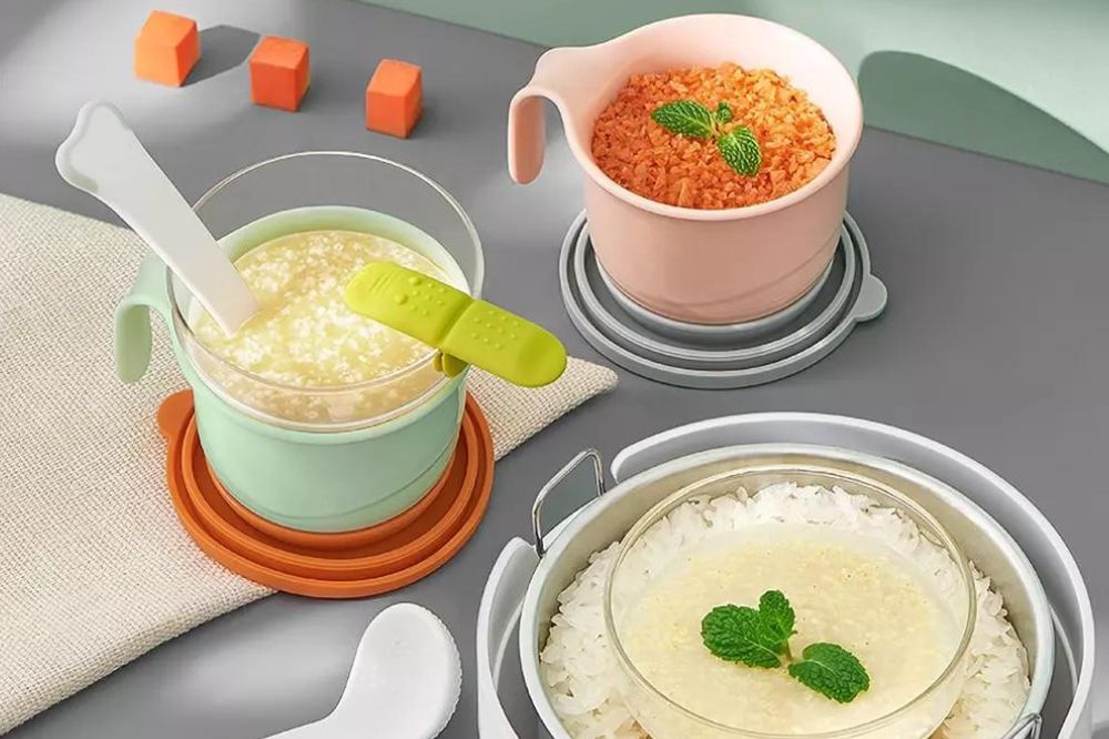 Các loại cốc nấu cháo ăn dặm cho bé