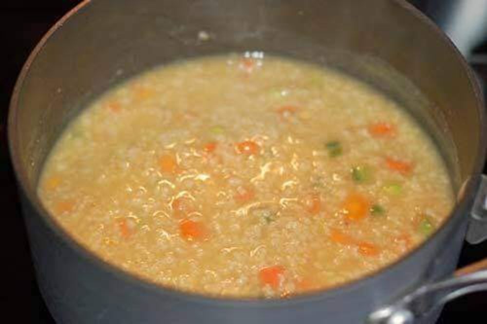 Cháo bí ngô non cho bé ăn dặm