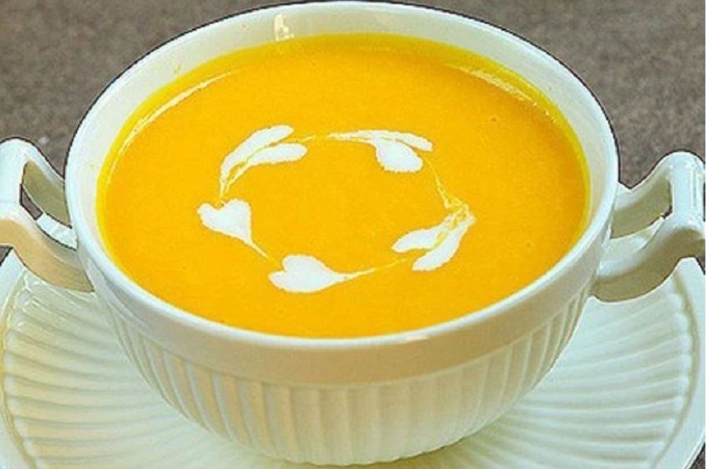 Cháo khoai lang phô mai