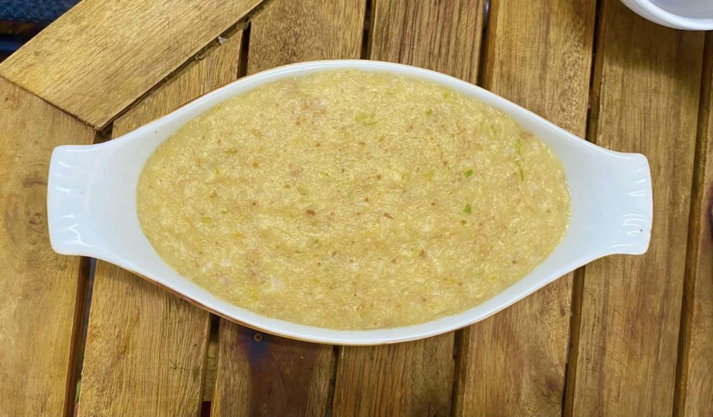 Cháo khoai tây thịt bò
