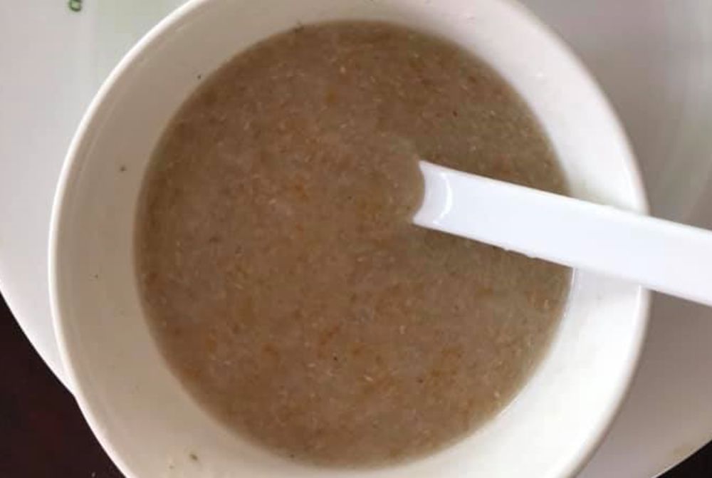 Cháo thịt bò nấm hương cho bé ăn dặm