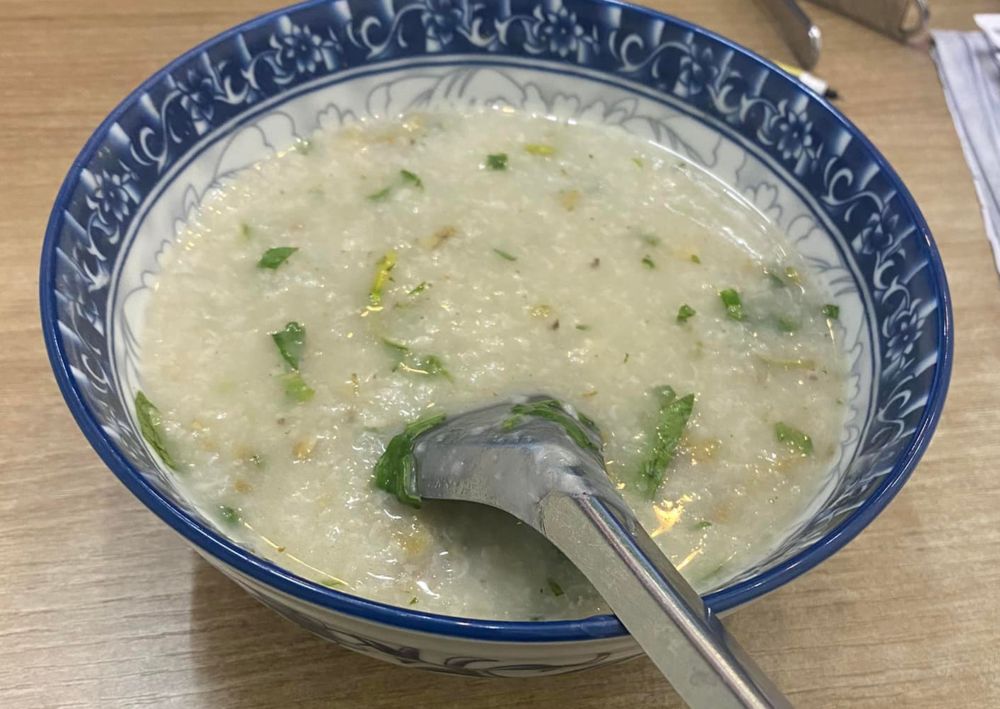 Cháo yến mạch, sườn non